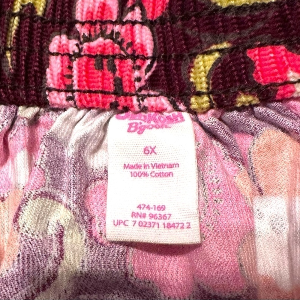 OshKosh B’gosh Floral Corduroy Skirt - 6X - Picture 4 of 4